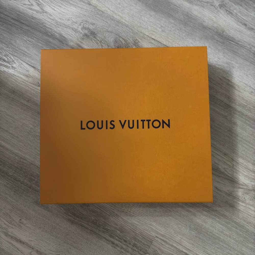 LOUIS VUITTON shoe box.